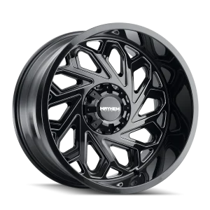 Mayhem – ESSEX – Black – 20″x10″ -19mm – Summer Wheels – 8112-2137BM